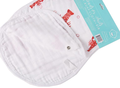 Burp Cloth & Bib: Heads or Tails