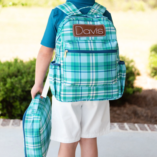 Preppy Plaid Backpack
