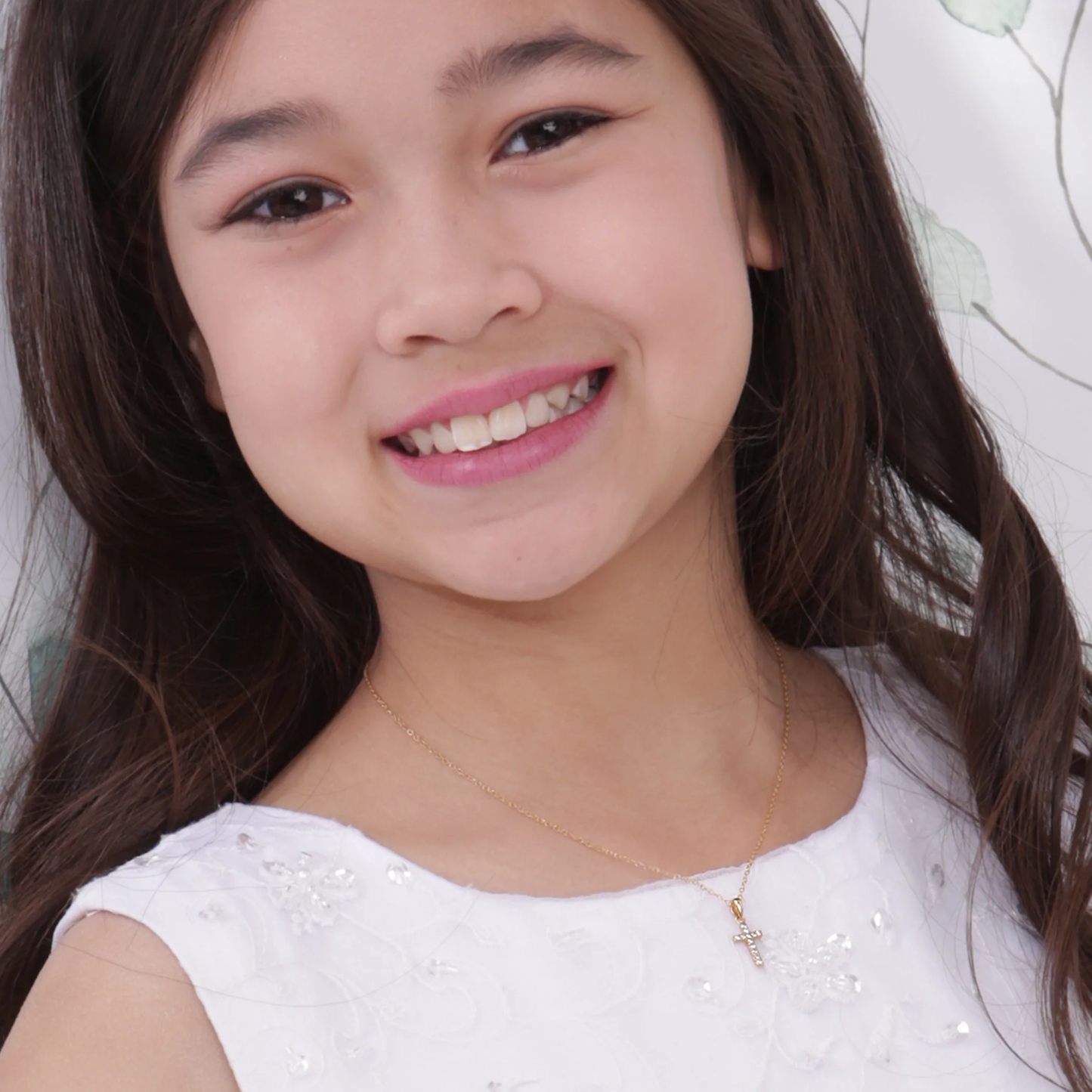 Cross Necklace - 14K Gold