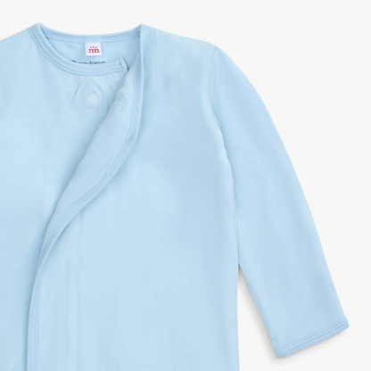 Baby Blue Modal Gown & Hat