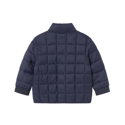 Quilted Coat - Blue