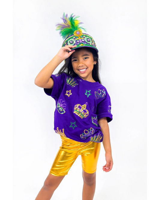 Crown & Masks S/S Pullover