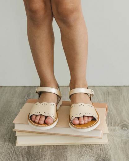 Ella Scalloped Sandal - K510
