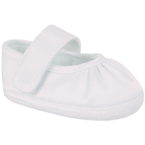 Kendall White Satin Mary Jane-2283