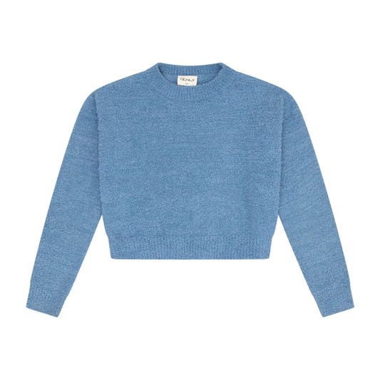 Sherpa Sweater - Cerulean