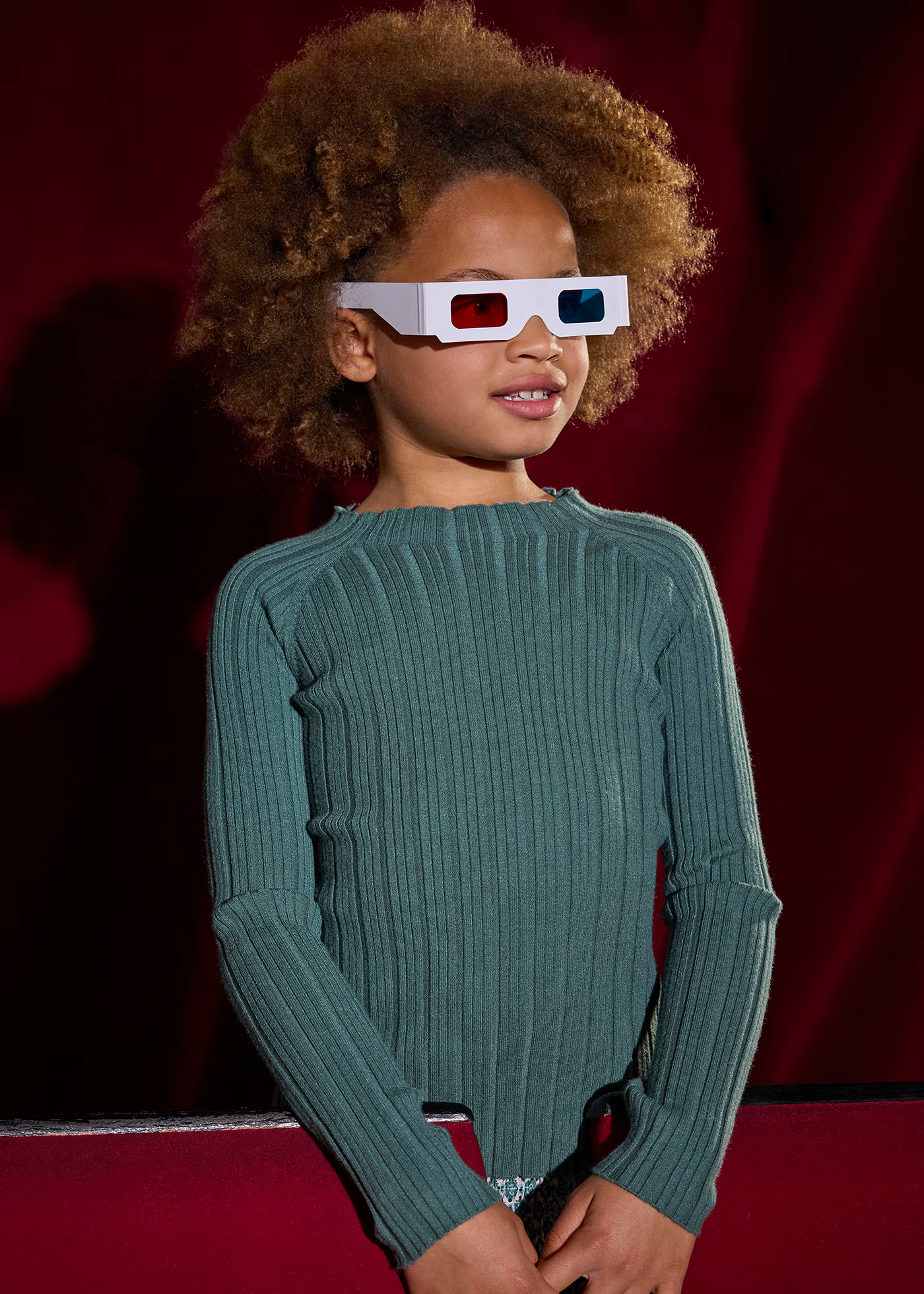 Mock Neck Sweater - Sage