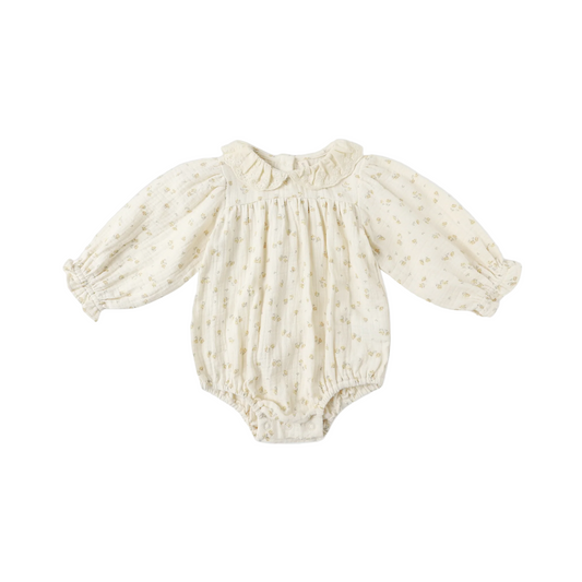 Callie Romper - Golden Floral