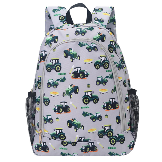 Green Tractor Backpack