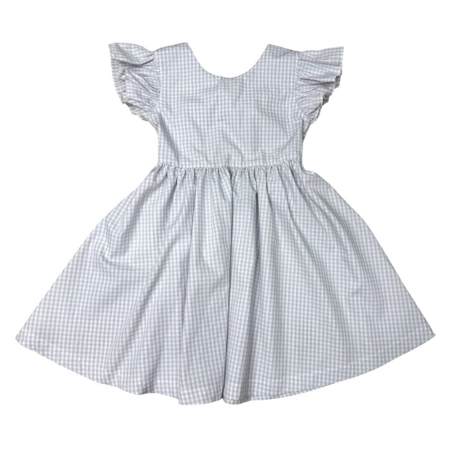 Gabrielle Dress - Lavender Gingham