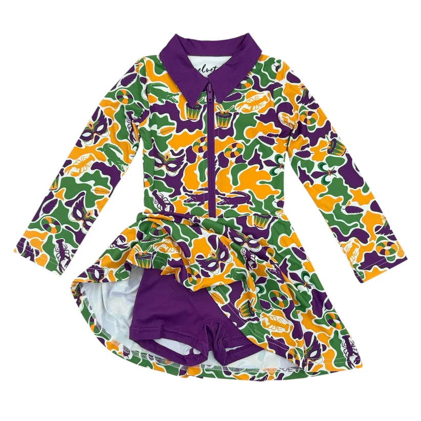 Cecil LS Mardi Gras Camo