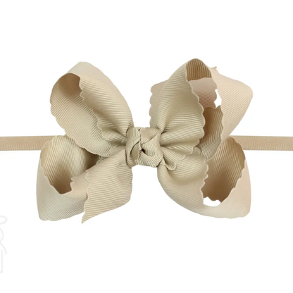 Scalloped Headband - 4.5" LG
