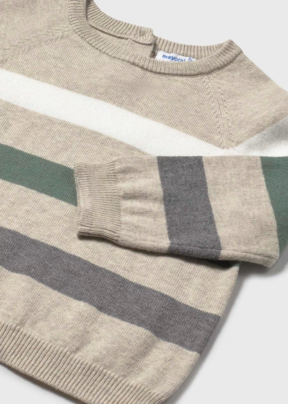 Colorblock Sweater - Chai