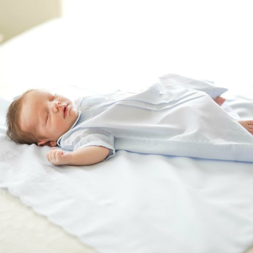 Boy's Newborn Folded Daygown - 74100