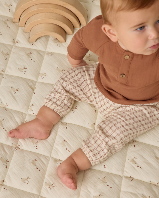 Woven Pant - Cedar Check