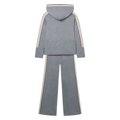 Hoodie Pant Set - Gray