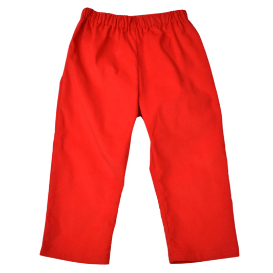 Red Corduroy Pants