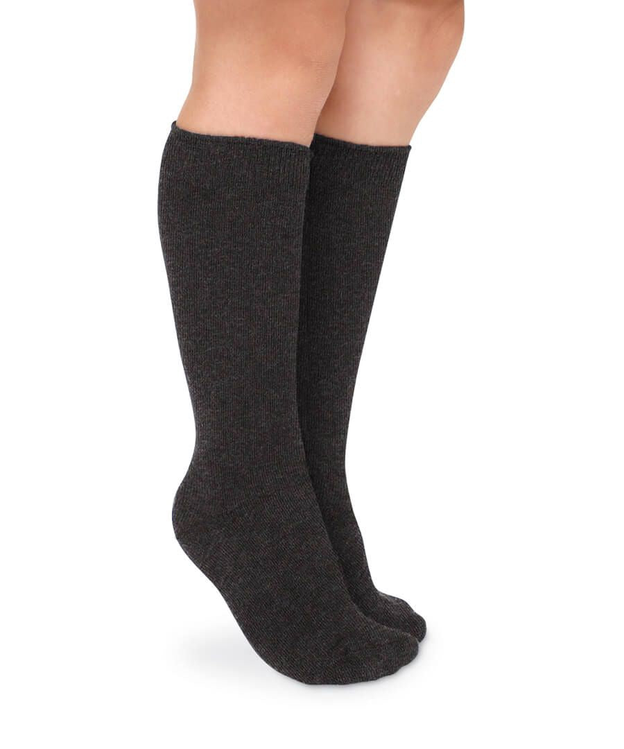 Cotton Knee Hi Sock 2PK - 1600