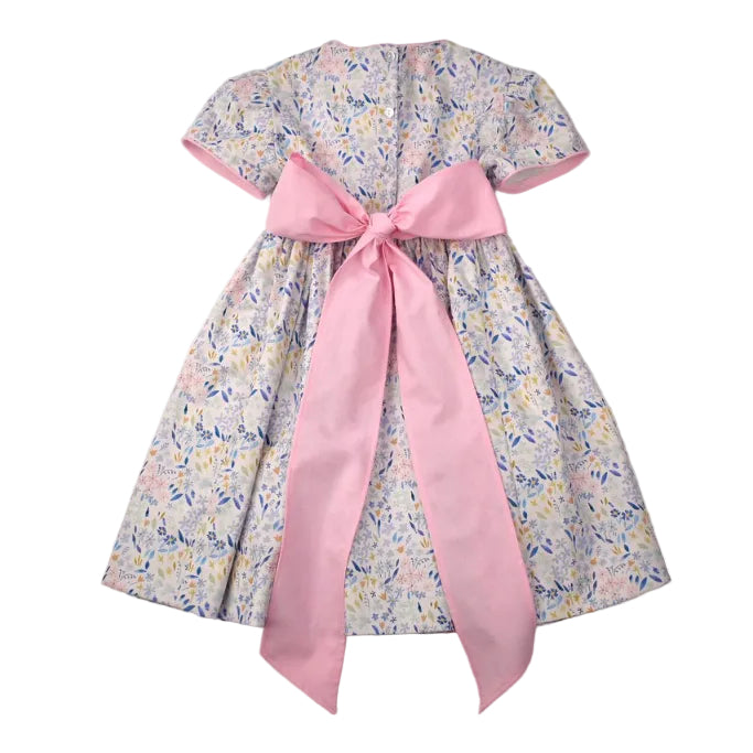 Waistline Dress - Blue Bell