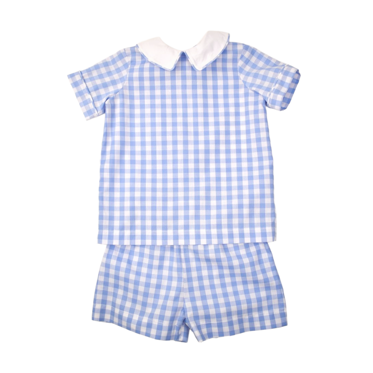 Boys Set - Blue Check