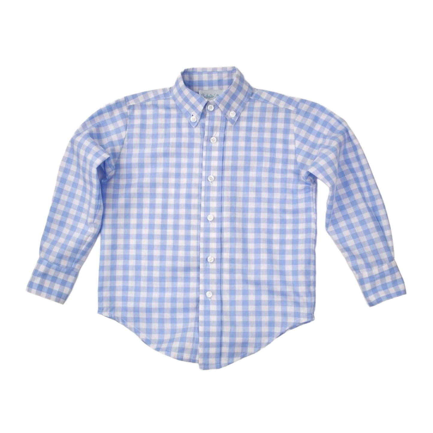 Button Down Shirt - Blue Check