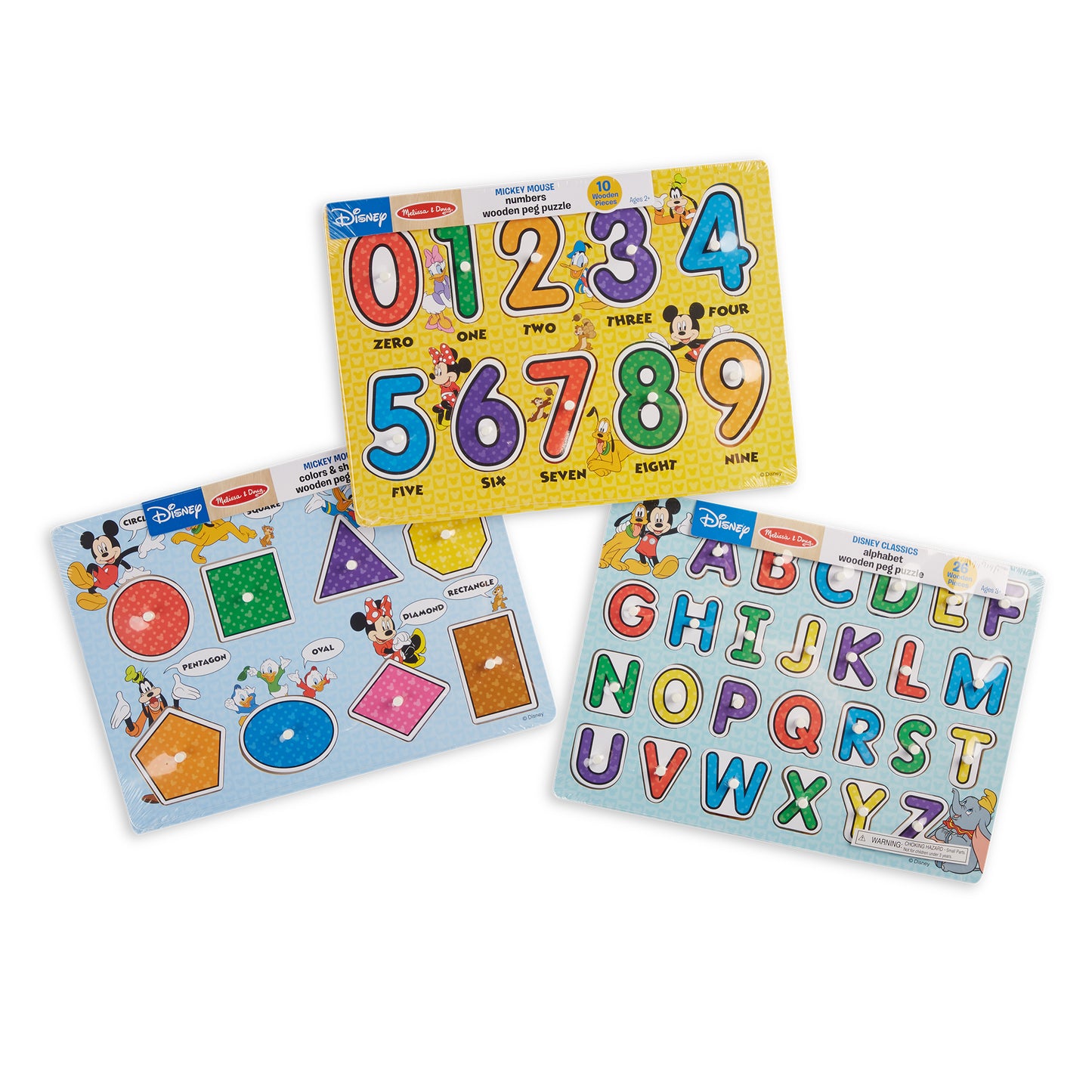Disney Peg Puzzle Bundle