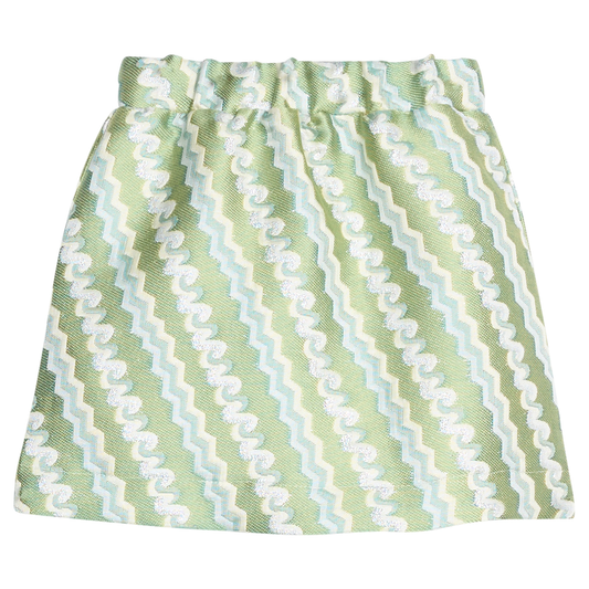 A Line Mini Skirt - Soho Jacquard