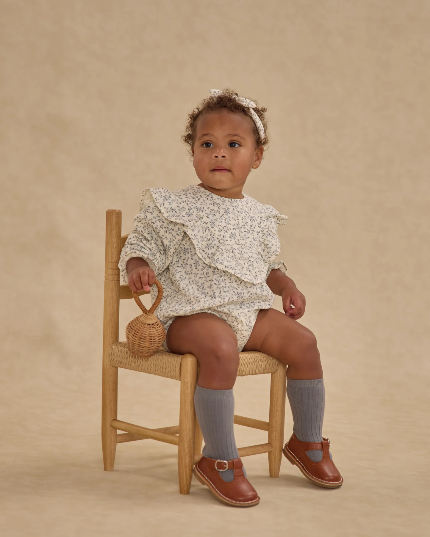 Winnie Romper - Blue Vines