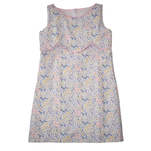 A Line Dress - Blue Bell Floral