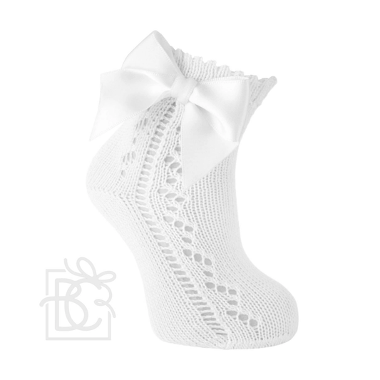 Scottish Yarn Bow Sock - 2504