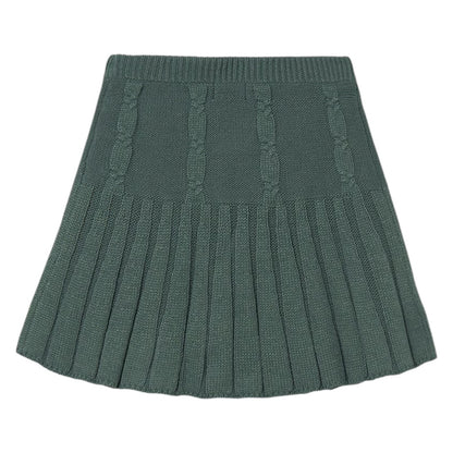 Girls Knit Skirt - Sage