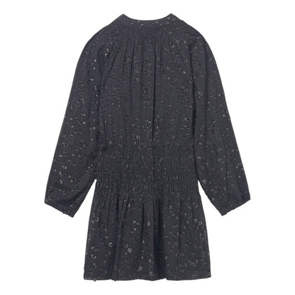 Chiffon L/S Dress - Black