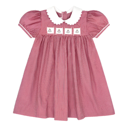 Ruth Dress - Red Minigingham
