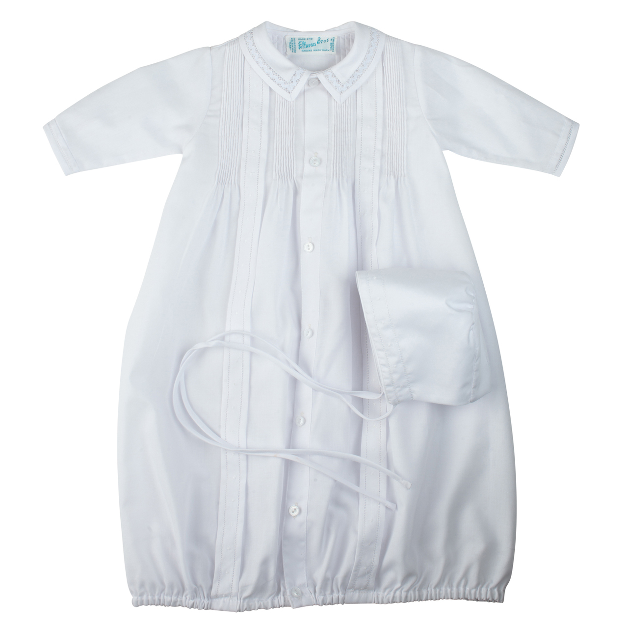 Boys Pintucked Take Home Gown