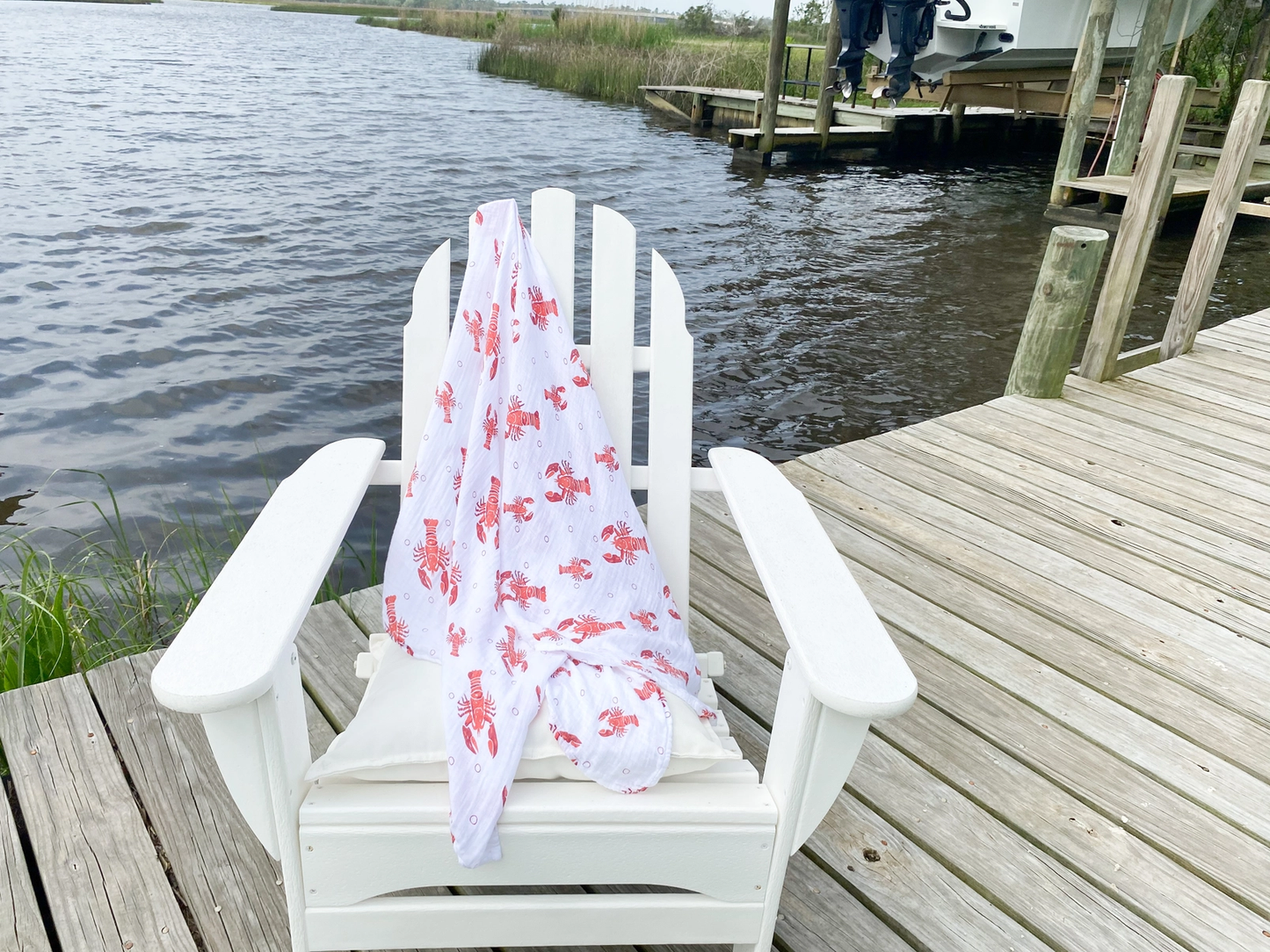 Heads or Tails Swaddle Blanket