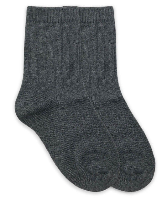 Cotton Rib Crew Sock - 1158