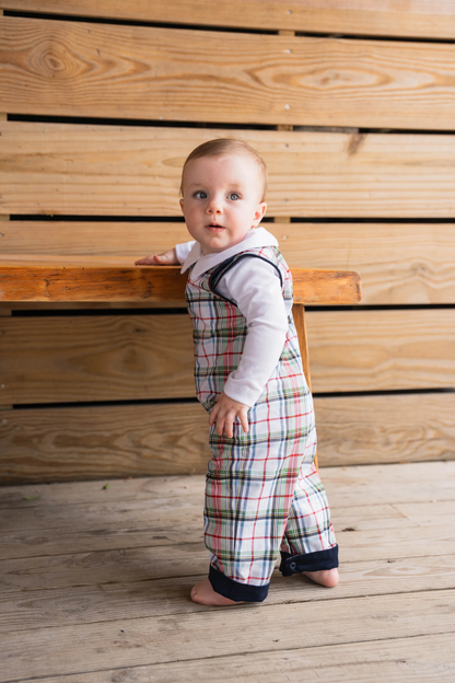 Rivers Longall - Creme Plaid