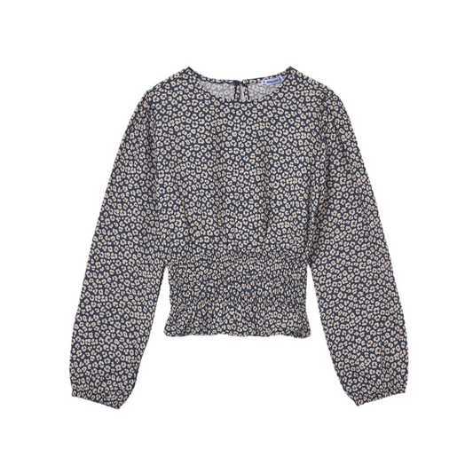 Girls Floral Printed Top