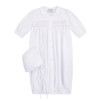 Smocked Bud Take Me Home Gown
