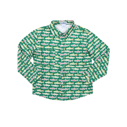 Evergreen Trout LS Shirt