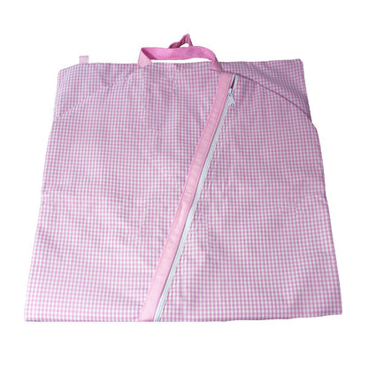 Gingham Garment Bag