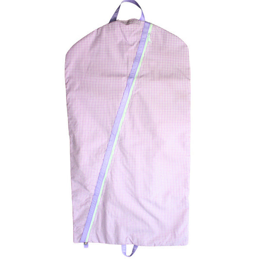 Gingham Garment Bag