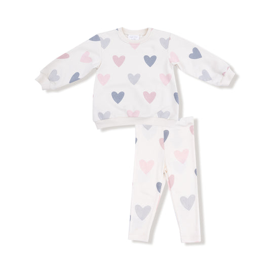Hearts - Sweatshirt Set