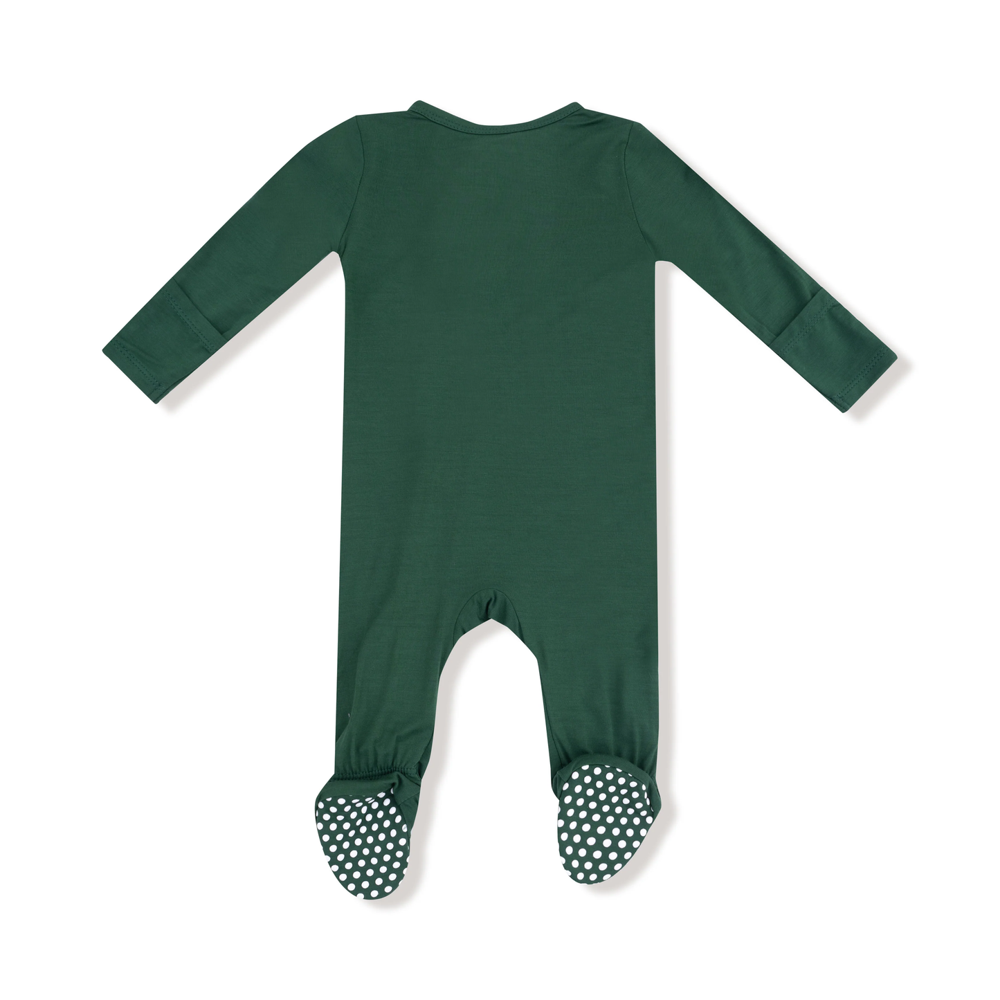 Hunter Green 2 Way Zip Footie