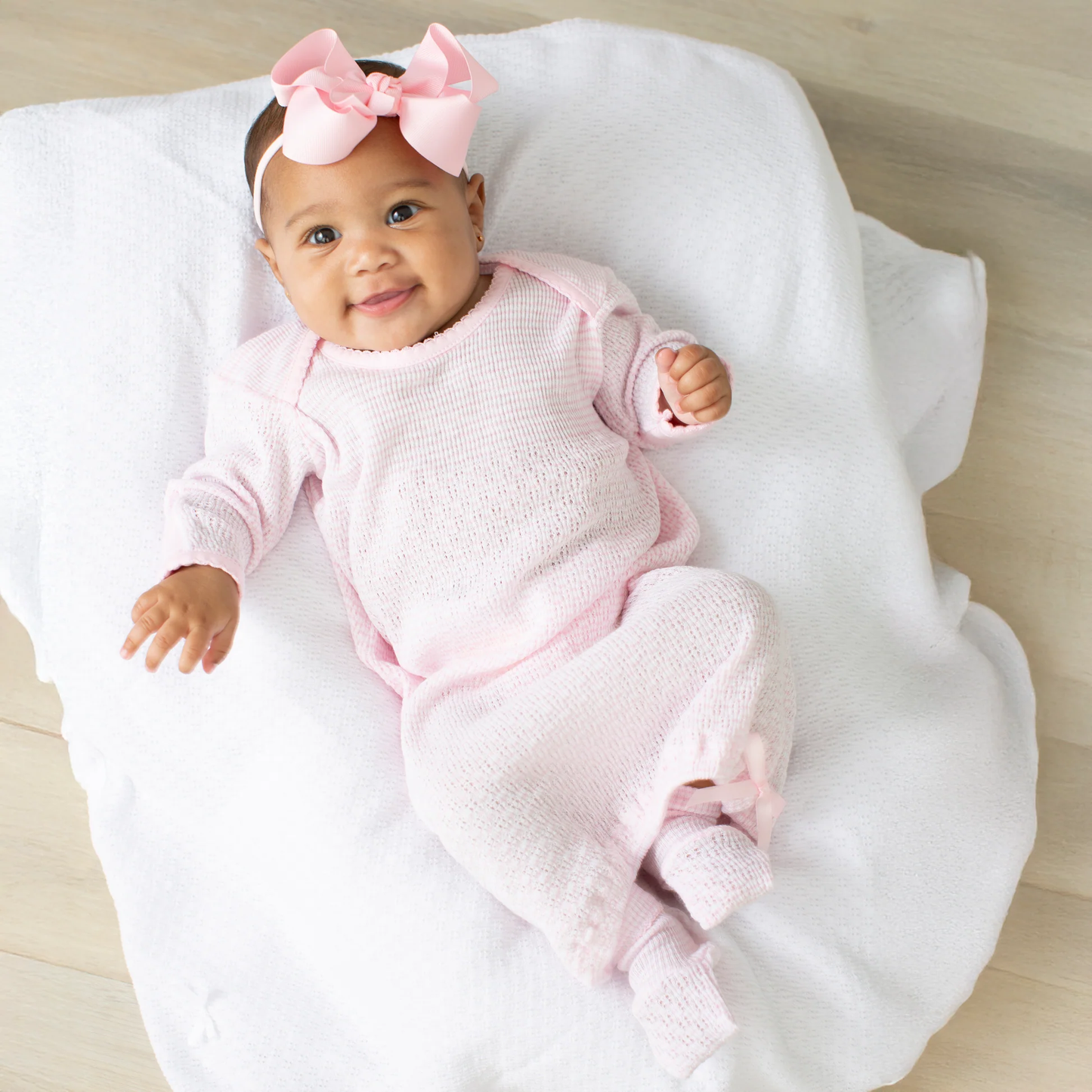 Overlap Shoulder Gown - Pima Trim