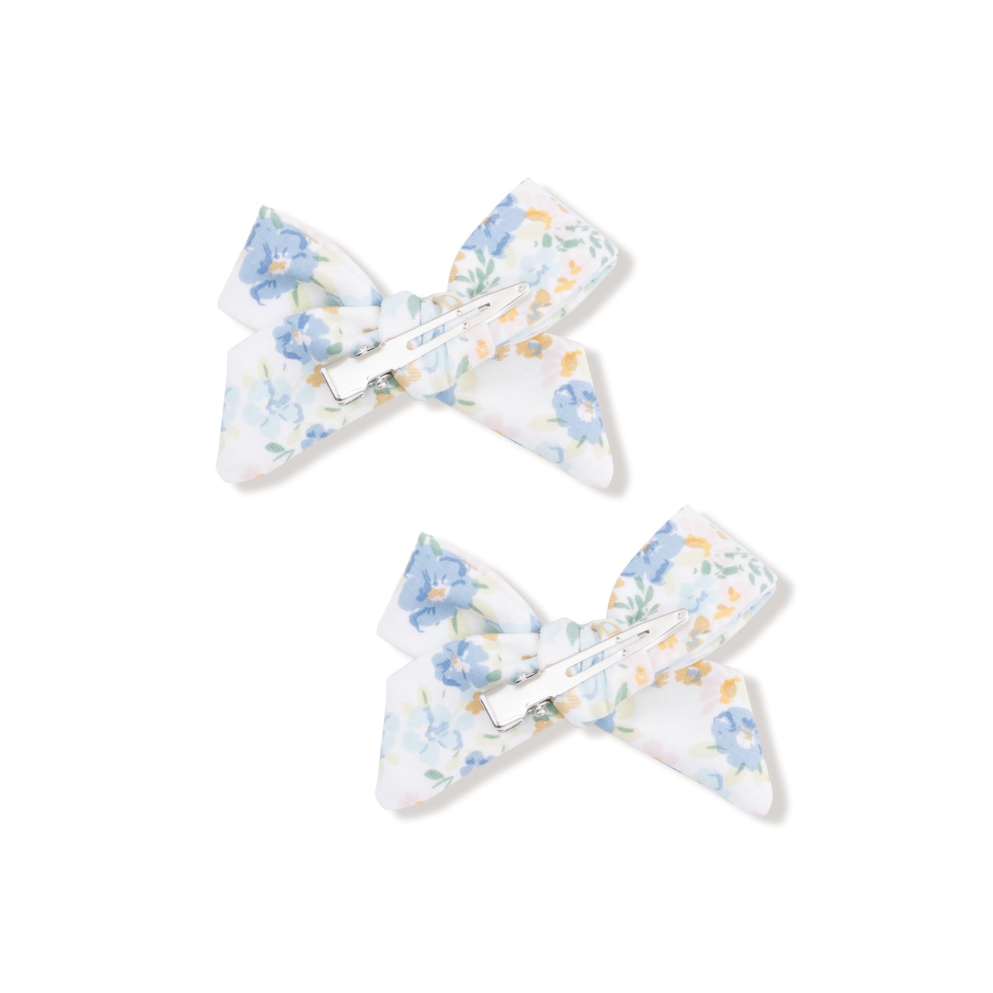 Sweet Rose Calico - Bow Clips 2PK