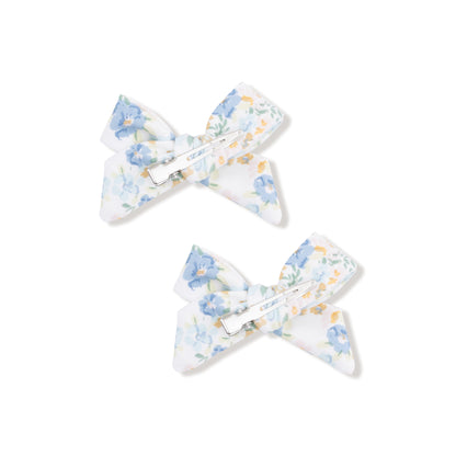 Sweet Rose Calico - Bow Clips 2PK