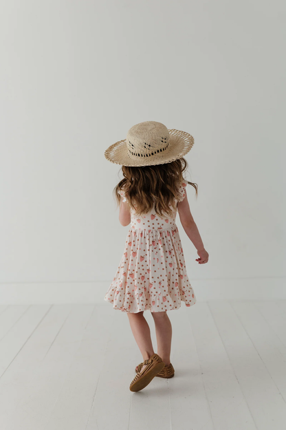 Strawberries - S/L Twirl Dress