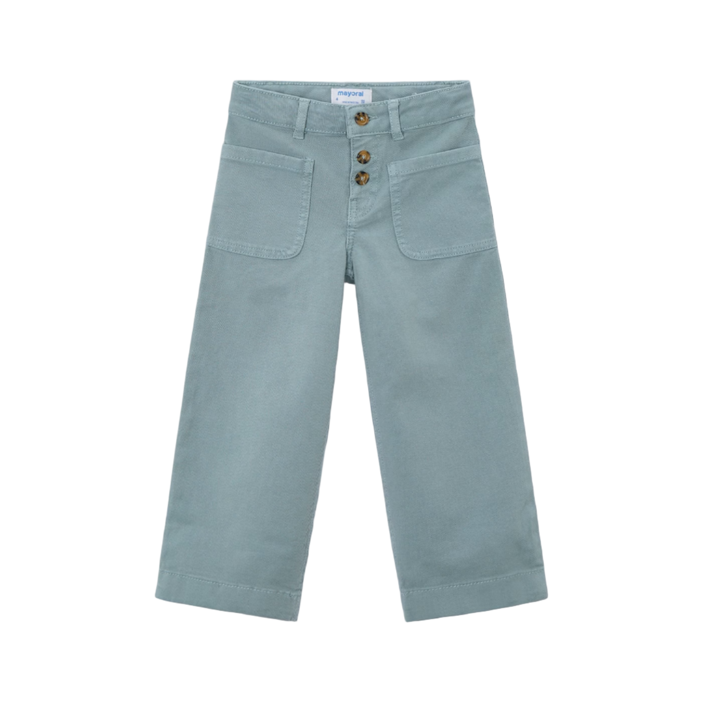 Girls Twill Pants - Sage