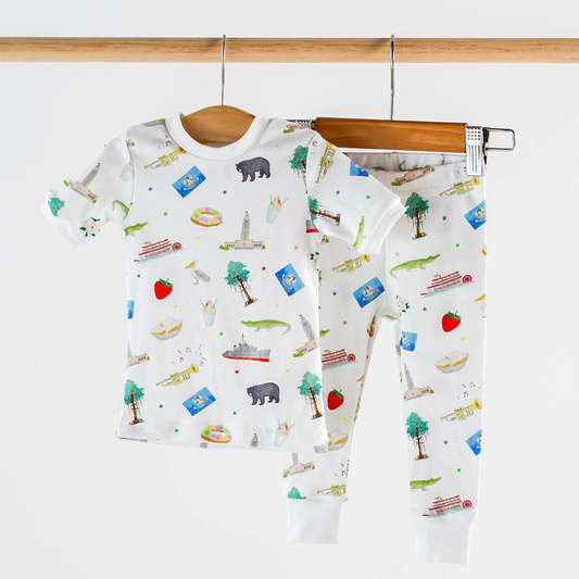 Louisiana Kids Pajama Set
