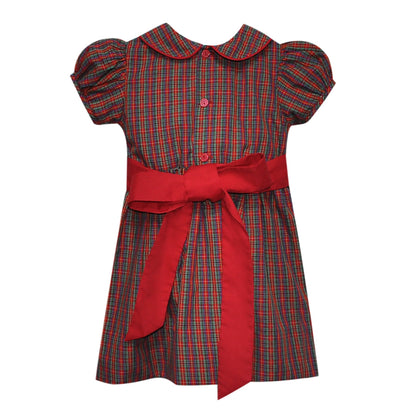 Aria Dress - Red Plaid